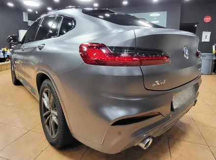 광주랩핑 bmw X4 사틴다크 그레이 전체랩핑 시공 / 광주 북구 중흥동