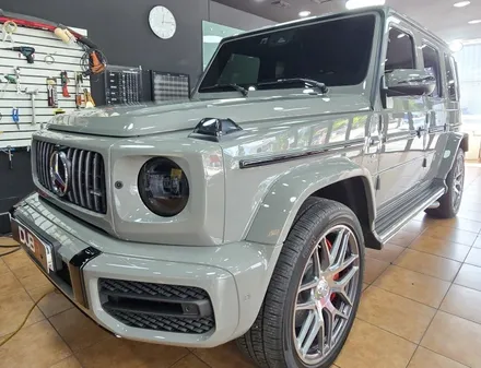 광주랩핑 벤츠G63 AMG 블랙팩 시공 / 광주 북구 중흥동