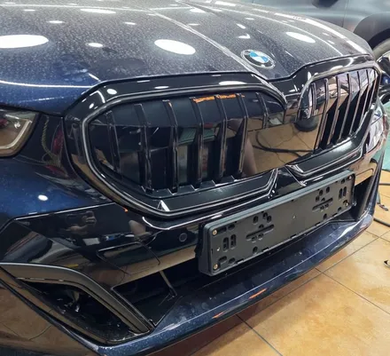 BMW 아이코닉글로우 그릴 랩핑 시공 / 광주 북구 중흥동