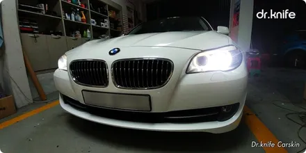 광주전체랩핑 BMW 528i 전체랩핑시공 닥터나이프 카스킨 / 광주 북구 중흥동