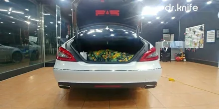 광주랩핑 벤츠 CLS350 전체랩핑 + 사고랩핑 닥터나이프 / 광주 북구 중흥동