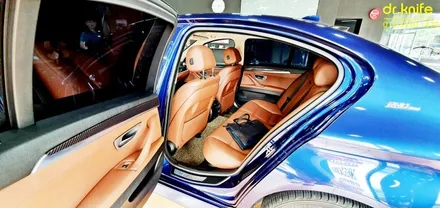 광주랩핑 BMW 520d 실내 카본랩핑 시공 닥터나이프 카스킨 / 광주 북구 중흥동