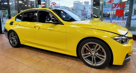 광주랩핑 bmw 320i 전체랩핑 시공 / 광주 북구 중흥동
