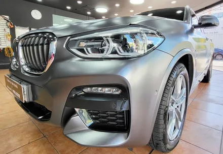 광주랩핑 bmw X4 사틴다크 그레이 전체랩핑 시공 / 광주 북구 중흥동