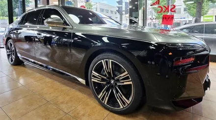 광주전체랩핑 BMW 750e 고광택 전체 듀오톤 랩핑 시공 / 광주 북구 중흥동