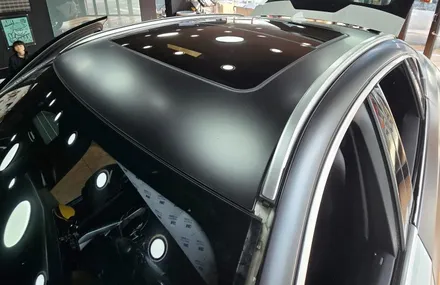 광주전체랩핑 BMW X6 고광택 사틴블랙 전체랩핑 크롬딜리트 시공 / 광주 북구 중흥동