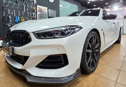 광주랩핑 bmw 850i 크롬딜리트 및 기타시공 / 광주 북구 중흥동