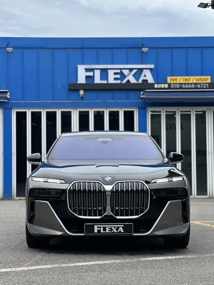 BMW 7시리즈 FLEXA HM-X 썬팅 상단 투톤 코치라인 랩핑, 내 차를 보호하는 가장 현명한 방법 / 고양시 원흥동