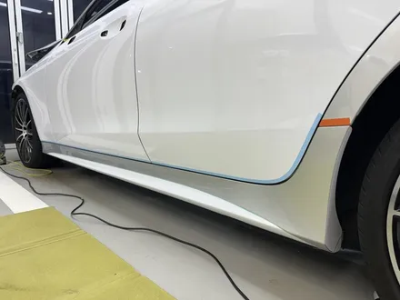 벤츠 cls450 피아노화이트 색상 고광택 랩핑, 고급 차량 보호엔 최선의 선택이죠 / 고양시 원흥동