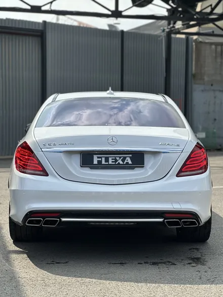 S63 amg 스틱스 고광택 펄화이트 전체 랩핑 시공, 고급 차는 고급 랩핑으로 보호해야 합니다 / 고양시 원흥동