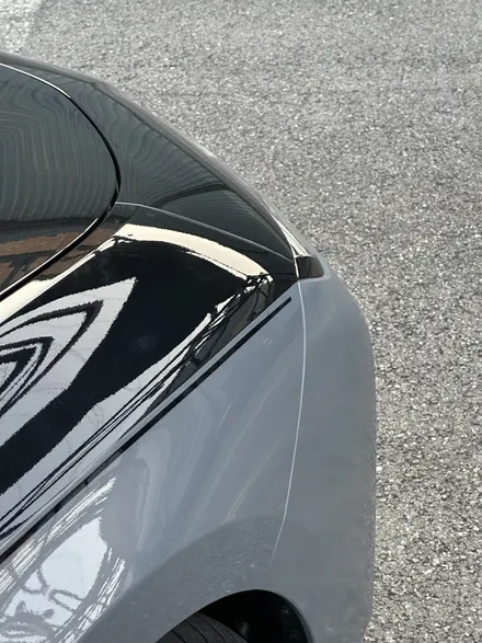 BMW 7시리즈 하단 고광택 투톤 랩핑, 코치라인 시공으로 깔끔한 결과물을! / 고양시 원흥동