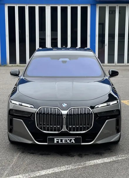 BMW 7시리즈 FLEXA HM-X 썬팅 상단 투톤 코치라인 랩핑, 내 차를 보호하는 가장 현명한 방법 / 고양시 원흥동