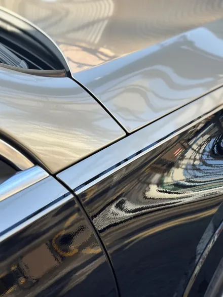 벤츠 GLS600 MAYBACH 상단 투톤 샴페인골드 고광택 랩핑 +코치라인 시공, 차량 보호 시공의 첫걸음입니다 / 고양시 원흥동