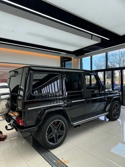 벤츠 G63 AMG 블랙PPF/도어안쪽랩핑 변신기 / 고양시 원흥동
