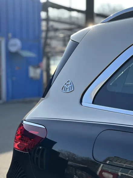 벤츠 GLS600 MAYBACH 상단 투톤 샴페인골드 고광택 랩핑 +코치라인 시공, 차량 보호 시공의 첫걸음입니다 / 고양시 원흥동