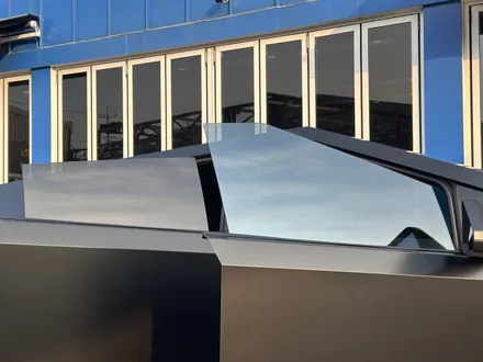테슬라 사이버트럭 전체 사틴블랙 랩핑 시공 FLEXA HM-X 썬팅 시공, 이런 보호가 꼭 필요한 차량입니다! / 고양시 원흥동