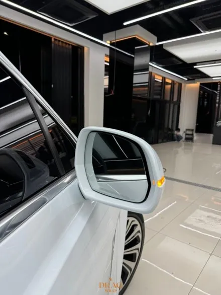 벤틀리 벤테이가 전체랩핑 도어안쪽랩핑 고광택 lb화이트 필름 최고의 퀄리티, 완벽한 변신 / 고양시 원흥동