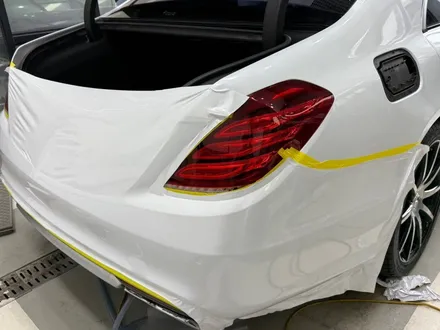 S63 amg 스틱스 고광택 펄화이트 전체 랩핑 시공, 고급 차는 고급 랩핑으로 보호해야 합니다 / 고양시 원흥동