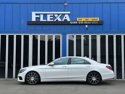S63 amg 스틱스 고광택 펄화이트 전체 랩핑 시공, 고급 차는 고급 랩핑으로 보호해야 합니다 / 고양시 원흥동