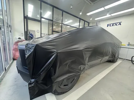 테슬라 사이버트럭 전체 사틴블랙 랩핑 시공 FLEXA HM-X 썬팅 시공, 이런 보호가 꼭 필요한 차량입니다! / 고양시 원흥동