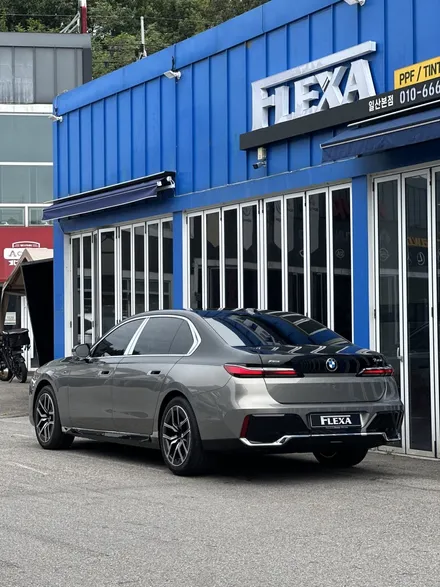BMW 7시리즈 FLEXA HM-X 썬팅 상단 투톤 코치라인 랩핑, 내 차를 보호하는 가장 현명한 방법 / 고양시 원흥동