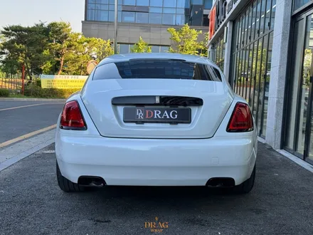 롤스로이스 레이스 전체랩핑 화이트 펄 시공 결과 / 고양시 원흥동