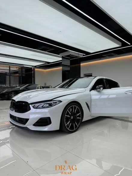 오버랩 최소화로, 도장면 퀄리티! BMW 850i 8시리즈 전체 랩핑 시공 / 고양시 원흥동