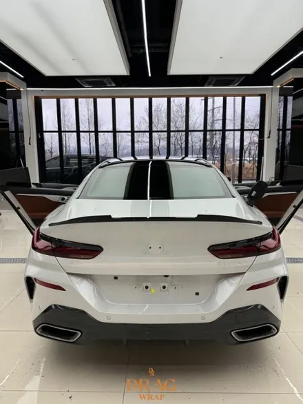 오버랩 최소화로, 도장면 퀄리티! BMW 850i 8시리즈 전체 랩핑 시공 / 고양시 원흥동