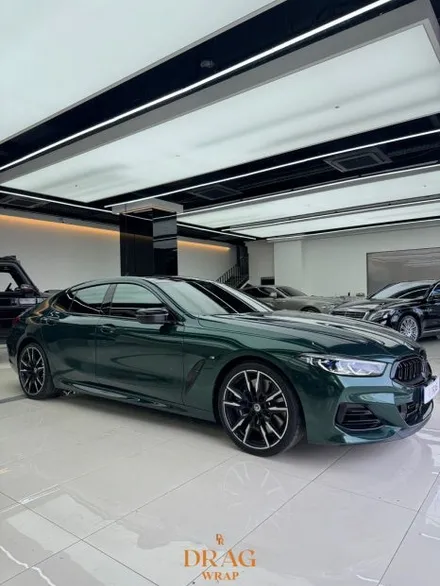 오버랩 최소화로, 도장면 퀄리티! BMW 850i 8시리즈 전체 랩핑 시공 / 고양시 원흥동