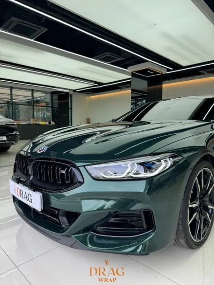 오버랩 최소화로, 도장면 퀄리티! BMW 850i 8시리즈 전체 랩핑 시공 / 고양시 원흥동