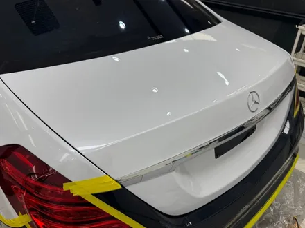 S63 amg 스틱스 고광택 펄화이트 전체 랩핑 시공, 고급 차는 고급 랩핑으로 보호해야 합니다 / 고양시 원흥동