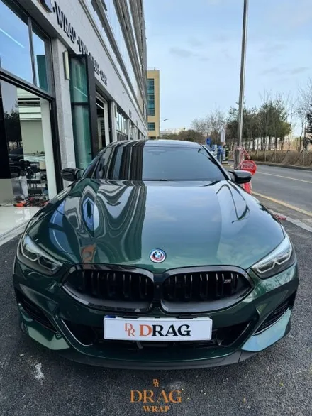 오버랩 최소화로, 도장면 퀄리티! BMW 850i 8시리즈 전체 랩핑 시공 / 고양시 원흥동