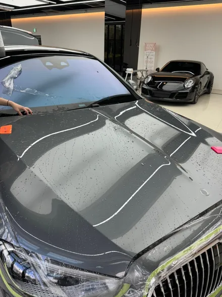 스크래치 걱정없는 안심 벤츠 S580 전체 PPF 시공기 / 고양시 원흥동