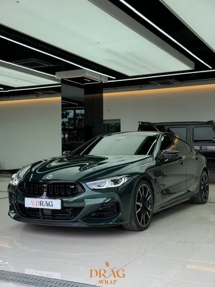 오버랩 최소화로, 도장면 퀄리티! BMW 850i 8시리즈 전체 랩핑 시공 / 고양시 원흥동