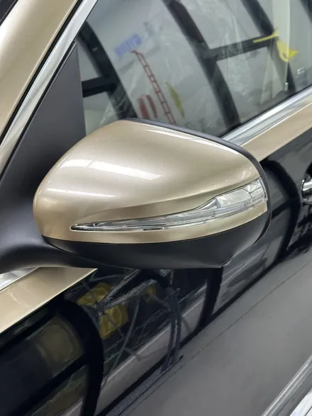 벤츠 GLS600 MAYBACH 상단 투톤 샴페인골드 고광택 랩핑 +코치라인 시공, 차량 보호 시공의 첫걸음입니다 / 고양시 원흥동