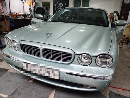 제규어 XJ 라인의 처진천장 샤무드로 순정처럼 복원하세요 XJ8L 헤드라이닝 트리밍 작업기 / 남양주시 다산동