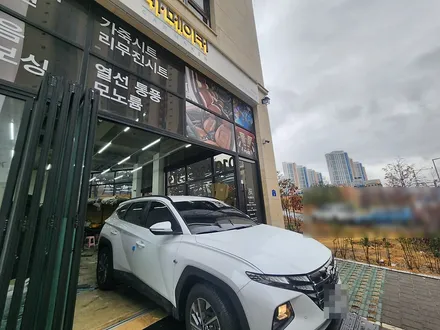 투싼nx4 뒷좌석2열 3단열선시트 시공으로 따뜻하게 운행하세요 / 남양주시 다산동