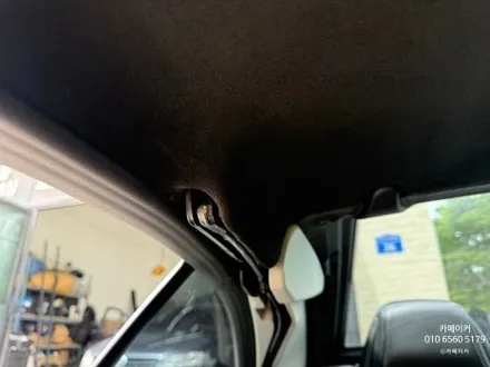 푸조 308cc 컨버터블 천장 트리밍 복원 블랙컬러 스웨이드 헤드라이너 수리 작업기 / 남양주시 다산동