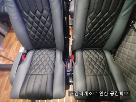 르노 마스터 실내 튜닝// 리무진 시트,천장엠보싱,천장모니터,조명,시트,바닥 개조,편의 기능 시공 후기 / 남양주시 다산동
