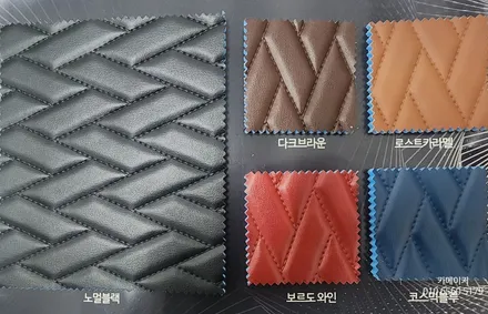 렉스턴스포츠 칸 쿨맨 실내튜닝 무본드 엠보싱매트 바닥작업 시공했습니다 / 경기 남양주 다산지금로