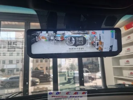 무쏘 EV 글라스틴트 로데, 파인뷰 룸미러 블랙박스 시공기 / 서울 성북