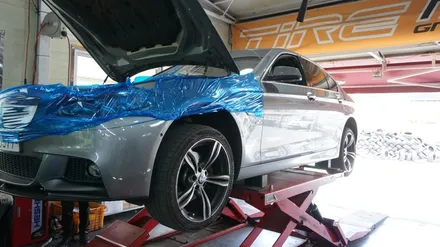 [순천타이어맥스] BMW+F10+스톰다운스프링+528I+3D얼라이먼트 / 순천, 여수, 광양