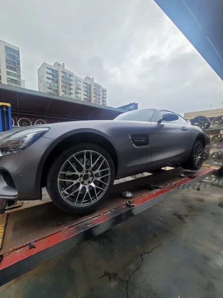 [순천타이어맥스] 벤츠amg GT 휠복원수리는어디서? / 순천, 여수, 광양
