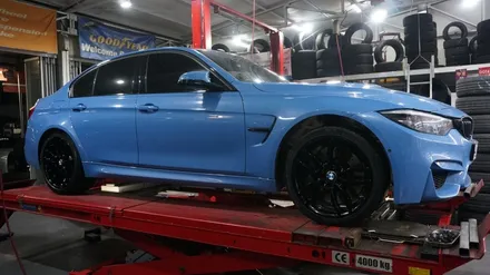 [순천타이어맥스] BMW+M3컴페티션+윈터타이어장착+255/35R19+275/35R19+WP72윈터크래프트 / 순천, 여수, 광양