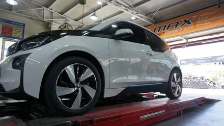 [순천타이어맥스] BMW+I3+휠복원+브리지스톤+3D얼라이먼트+호프만레이저바란스 / 순천, 여수, 광양