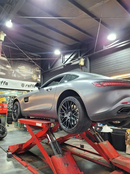 [순천타이어맥스] 벤츠amg GT 휠복원수리는어디서? / 순천, 여수, 광양