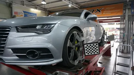 [순천타이어맥스] 아우디A7+55TDI+21인치+PS91+275/30R21+3D얼라이먼트+고속바란스 / 순천, 여수, 광양