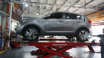 [순천타이어맥스] 스포티지R+235/55R19KL33+크루젠프리미엄+3D얼라이먼트+순천금호타이어싼곳 / 순천, 여수, 광양