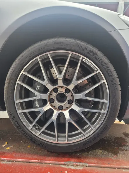 [순천타이어맥스] 벤츠amg GT 휠복원수리는어디서? / 순천, 여수, 광양