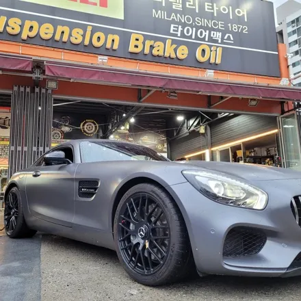 [순천타이어맥스] 벤츠amg GT 휠복원수리는어디서? / 순천, 여수, 광양